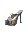 Sandalias plataforma leopardo