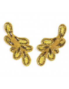 Aplique lentejuelas pareja 47938