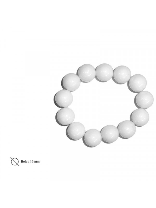 Pulsera de bolas con goma adulto