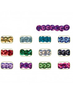 Lentejuela holograma cubeta 6mm