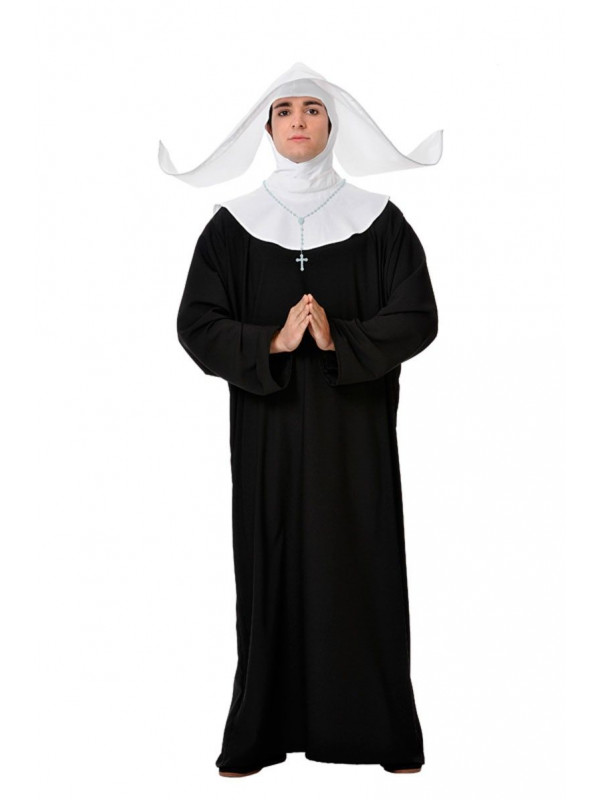 Disfraz de monja para hombre