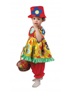 Disfraz payasita bebe