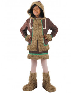 Disfraz esquimal niña