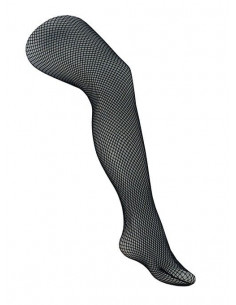 Panty rejilla negra