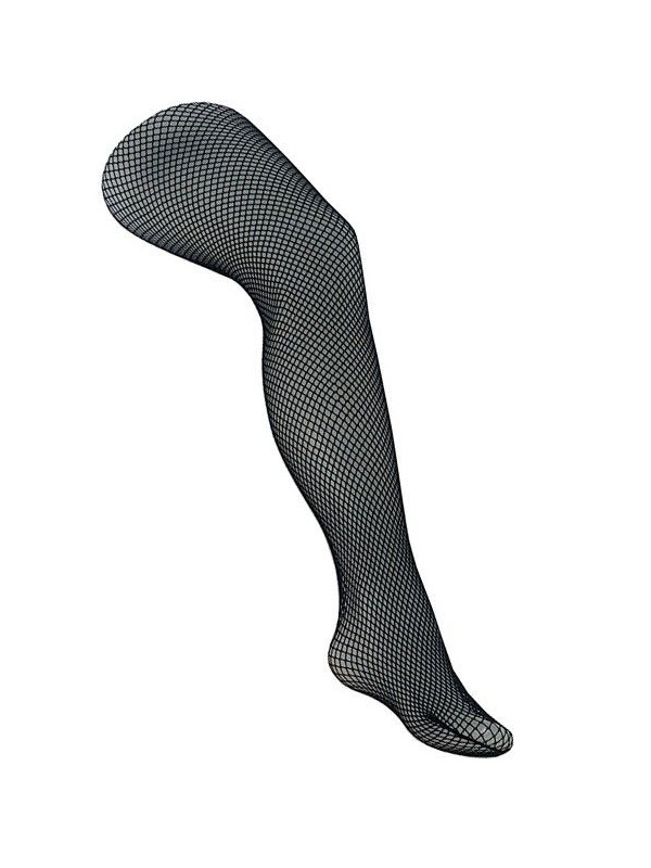 Panty rejilla negra
