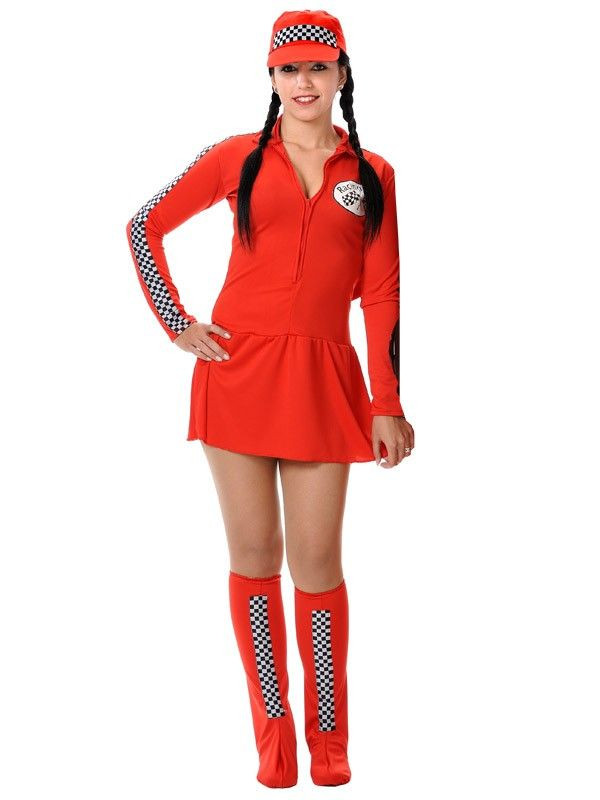 Disfraz de azafata de carreras