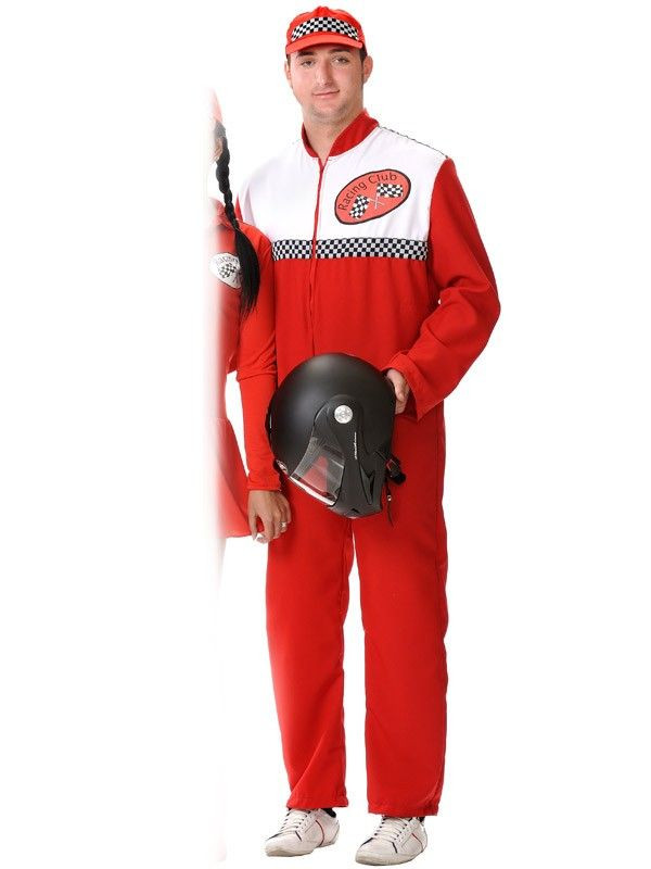 Disfraz piloto de carreras