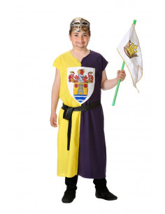 Disfraz escudero niño