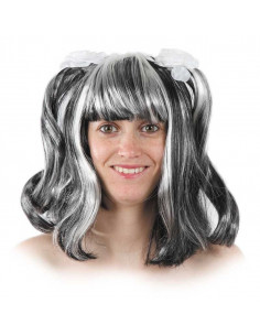 Peluca halloween flores