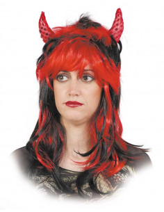 Peluca demonia
