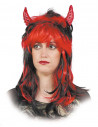 Peluca demonia