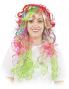 Peluca lady multicolor
