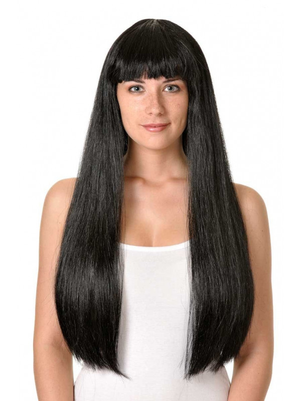 Peluca cleopatra larga