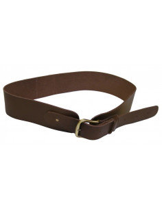 Cinturon cuero ancho