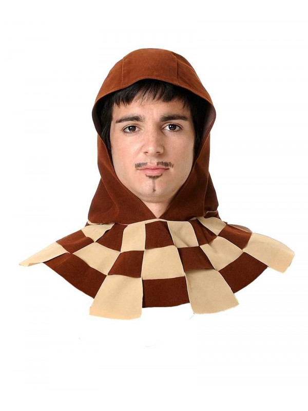 Capucha medieval marron