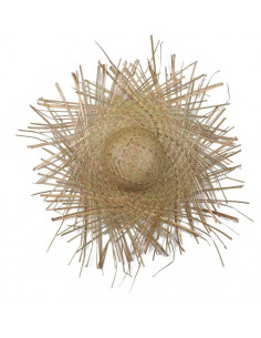 Sombrero de paja deshilachado 2