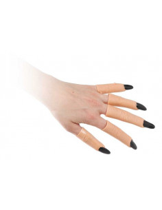 Uñas con dedo de latex