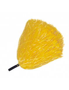 Pompon rafia mango negro