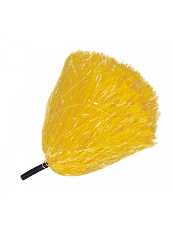 Pompon rafia mango negro