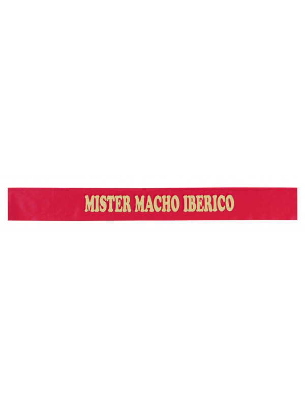 Bandas de despedidas mister macho iberico
