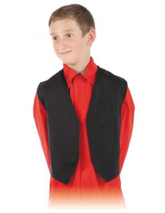 Chaleco negro niño