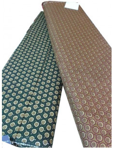 Tejido popelin para patchwork hojas