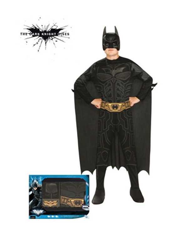 Disfraz Batman niño pecho estampado