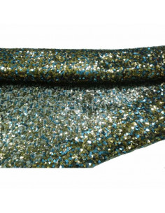 Tejido de tul con lentejuela triangulo