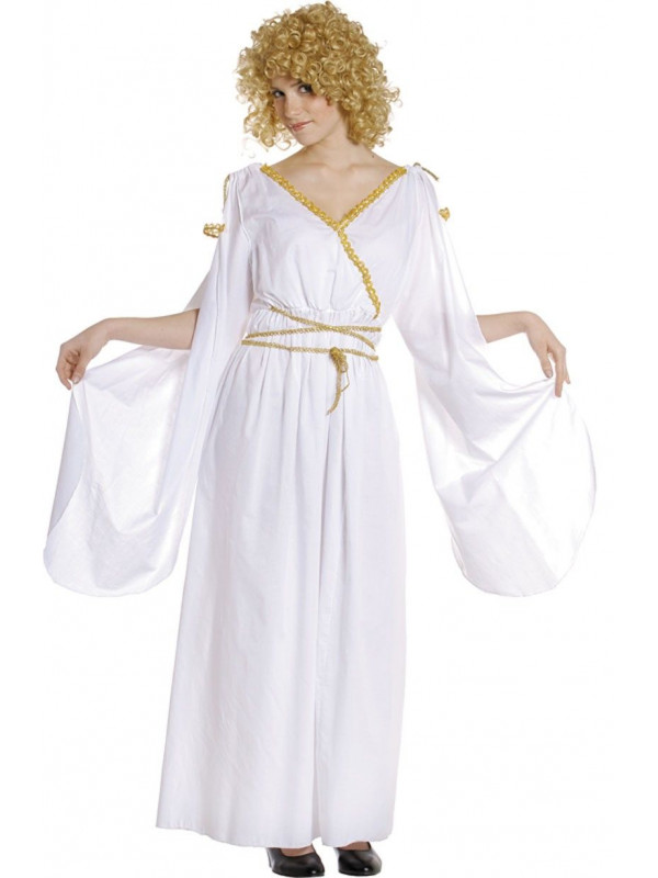 Disfraz de romana adulto oro