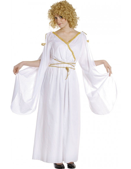 Disfraz de romana adulto oro