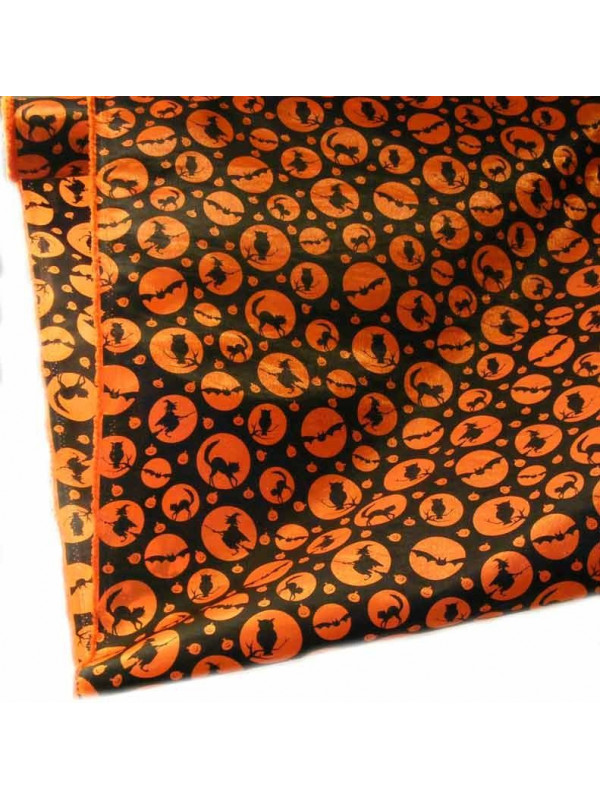 Tela estampada halloween fantasia witch rav