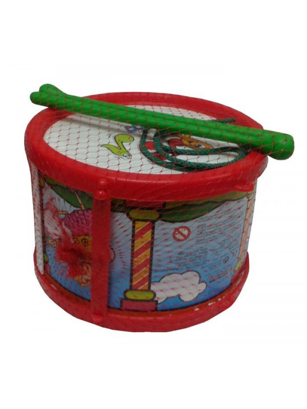 Tambor plastico infantil colores surtidos