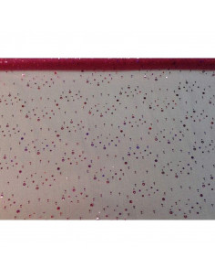 Tul cava con lentejuelas