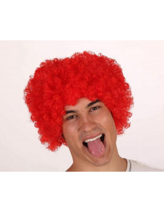 Peluca rizada payaso