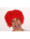 Peluca rizada payaso