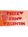 Guirnalda feliz San Valentin
