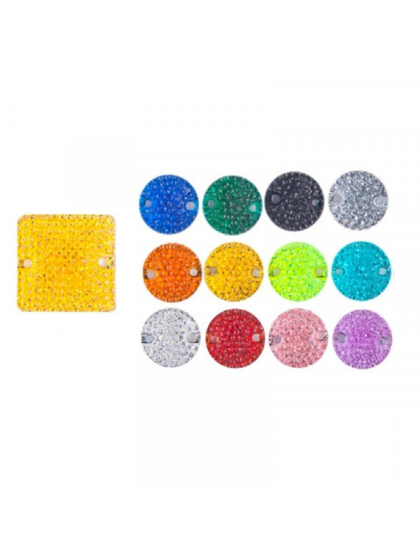 Piedra cuadrada 22x22mm