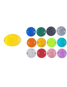 Piedra ovalada micropunto 17x24mm