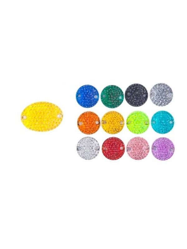 Piedra ovalada micropunto 17x24mm