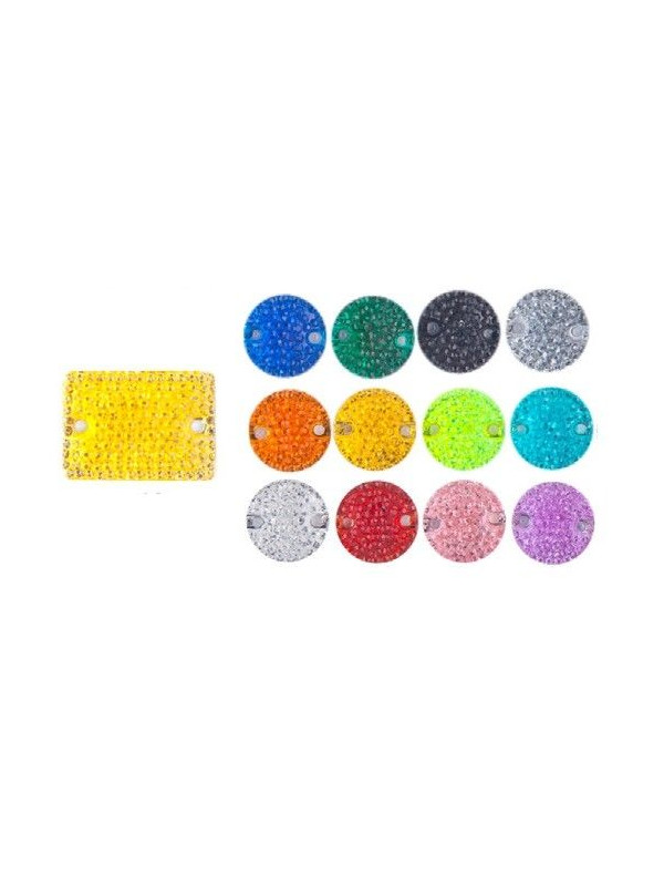 Piedra rectangular micropunto  18x25mm