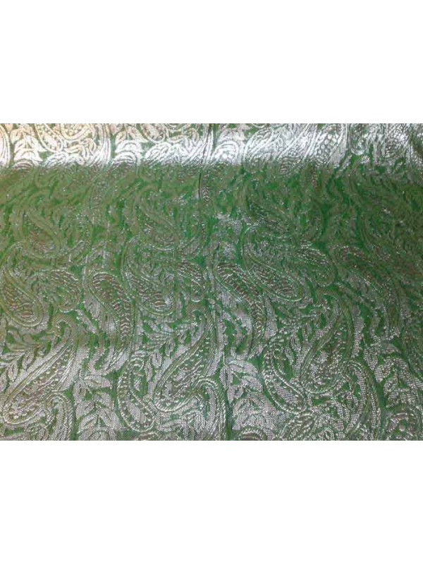 Tejido de cachemir plata