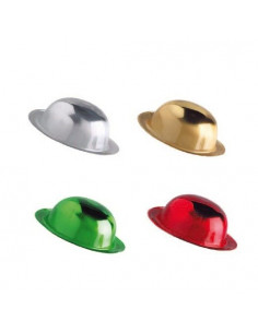 Bombin plastico metalizado