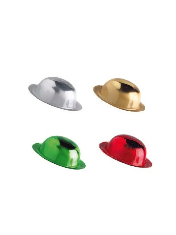 Bombin plastico metalizado