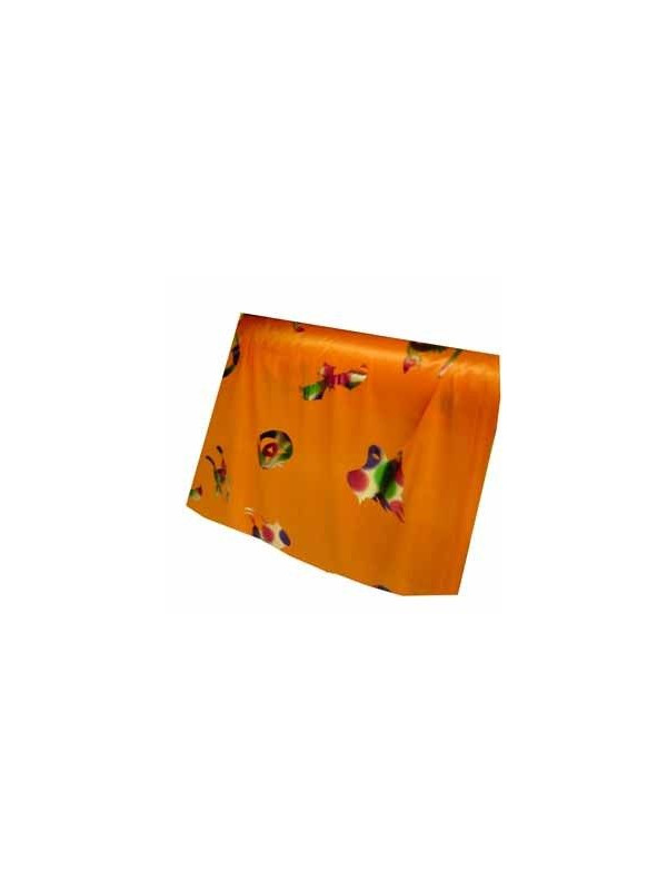 Tela de punto brillante estampado halloween