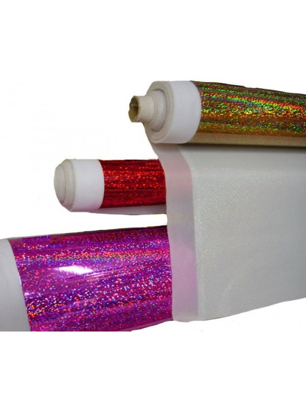 Tela plastificada destellos laser