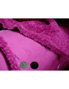 Tela de pelo corto tipo peluche