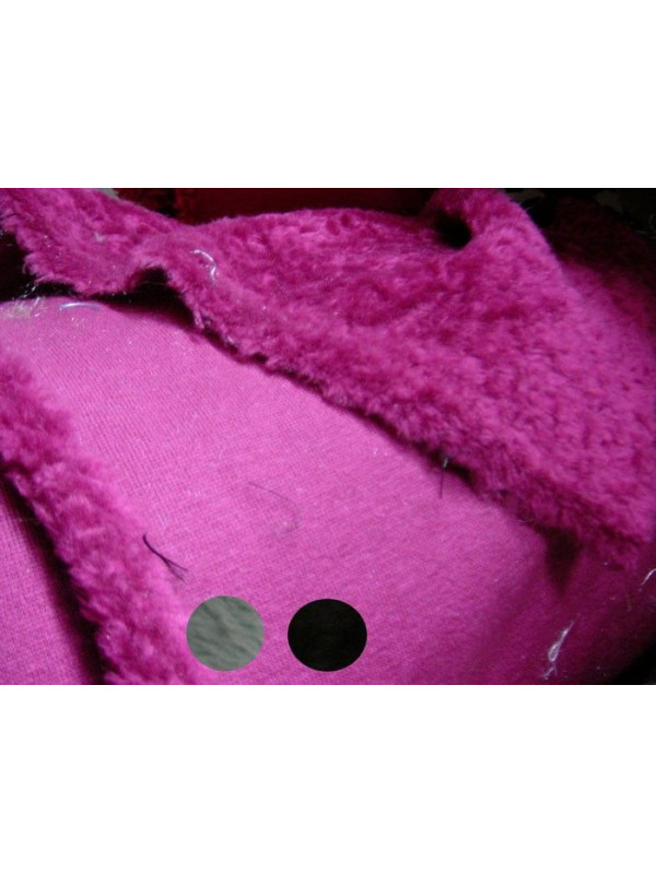 Tela de pelo corto tipo peluche