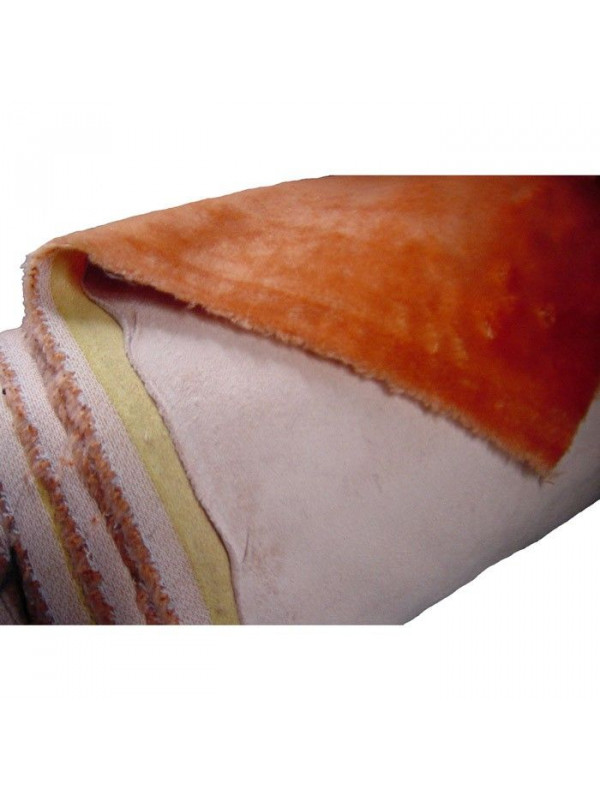 Tejido de pelo corto liso con antelina