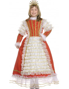 Disfraz reina infantil