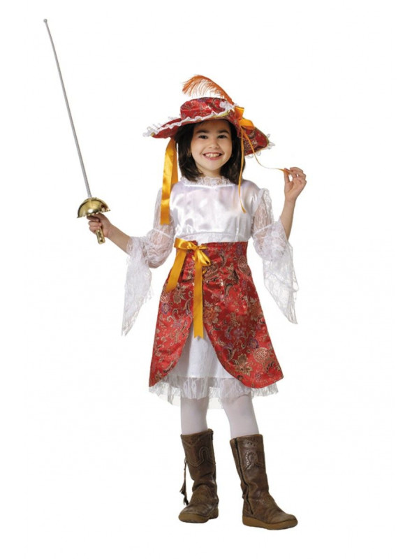 Disfraz mosquetera infantil